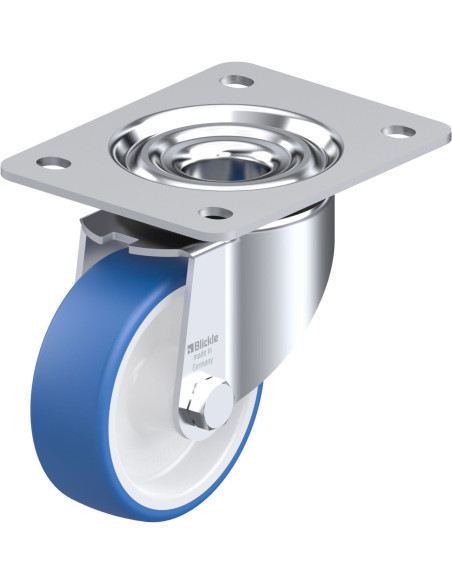 LK-POTHS 100G-3 poliuretano pasukamas ratukas 100 mm