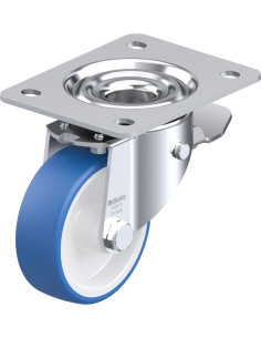 LK-POTHS 100G-3-ST poliuretano ratukas su stabdžiais