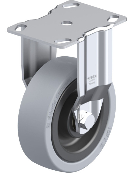 BKPA-VPA 101K fiksuotas guminis ratukas 100 mm