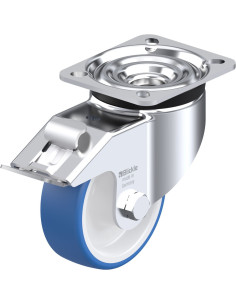 LK-POTHS 100R-1-FI poliuretano ratukas su stabdžiais