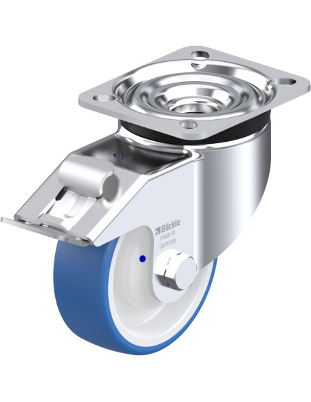 LK-POTHS 100XKA-1-FI poliuretano ratukas su stabdžiais