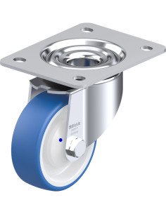 LK-POTHS 100XKA-3 poliuretano pasukamas ratukas 100 mm