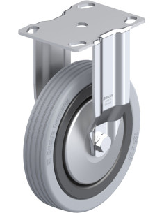 BKPA-VPA 125G-FA fiksuotas guminis ratukas 125 mm