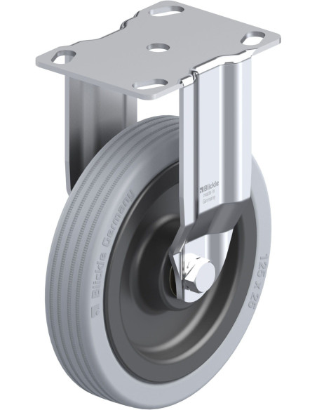 BKPA-VPA 125K fiksuotas ratukas, 125 mm, 100 kg