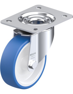 LK-POTHS 125G-3 poliuretano pasukamas ratukas 125 mm