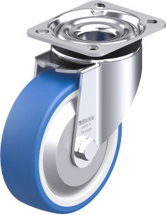 LK-POTHS 125XKA-1-FA poliuretano pasukamas ratukas 125 mm