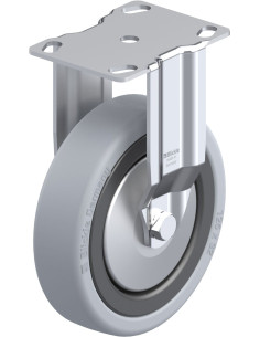 BKPA-VPA 126K-FA fiksuotas guminis ratukas 125 mm