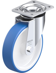 LK-POTHS 200G - 200 mm poliuretano pasukamas ratukas