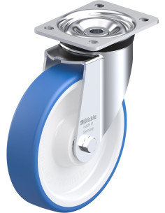 LK-POTHS 200K poliuretano pasukamas ratukas 200 mm