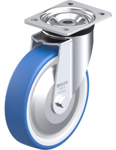 LK-POTHS 200XK-FA poliuretano pasukamas ratukas 200 mm