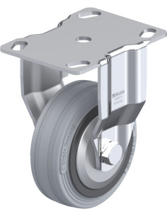 BKPA-VPA 80K-FA fiksuotas guminis ratukas 80 mm