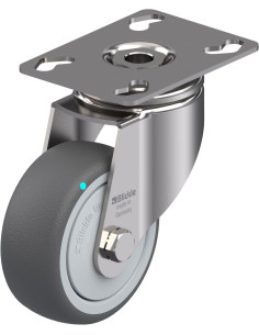 LKPXA-PATH 80KFD - Poliuretano pasukamas ratukas 80 mm