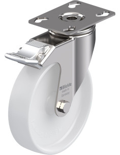 LKPXA-PO 126G-FI pasukamas ratukas su stabdžiais