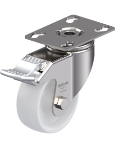 LKPXA-PO 80G-FI pasukamas ratukas su stabdžiais