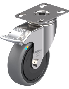 LKPXA-TPA 101KFD-FI-ELS antistatinis ratukas su stabdžiais