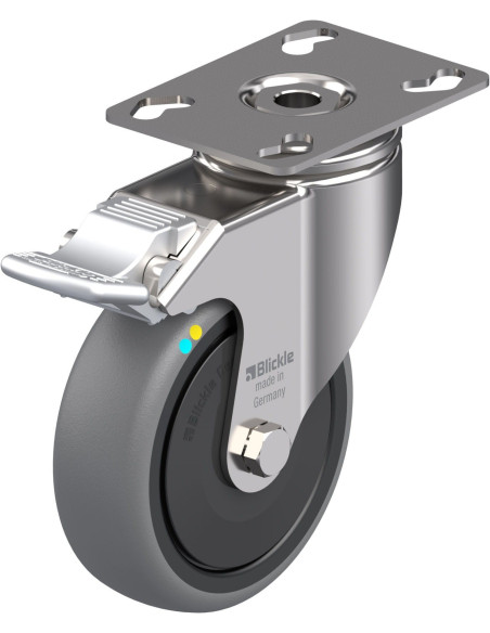 LKPXA-TPA 101KFD-FI-ELS antistatinis ratukas su stabdžiais