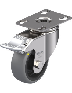 LKPXA-TPA 80G-FI-ELS antistatinis pasukamas ratukas su