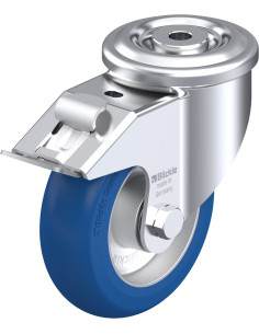 Poliuretano ratukas LKR-ALBS 125K-FI-CO su stabdžiais