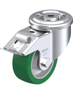 LKR-ALST 100K-FI poliuretano ratukas su stabdžiais