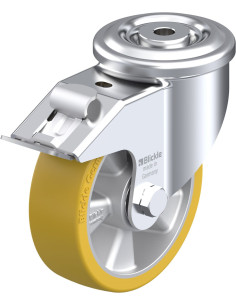 Poliuretano ratukas LKR-ALTH 125K-FI su stabdžiais