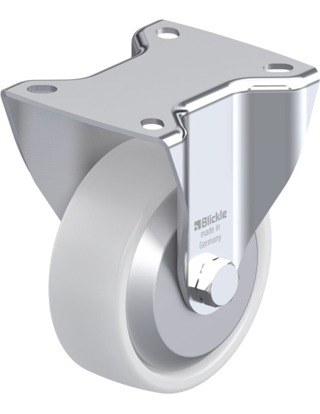 BK-PO 100R-1-FA sintetinis fiksuotas ratukas 100 mm