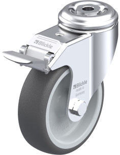 LKRA-PATH 101G-11-FI poliuretano ratukas su stabdžiais