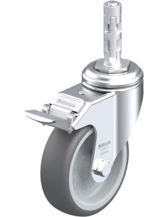 LKRA-PATH 101G-11-FI-E11 poliuretano ratukas su stabdžiais