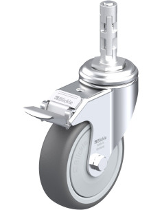 LKRA-PATH 101KF-11-FI-E11 poliuretano ratukas su stabdžiais