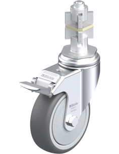 LKRA-PATH 101KF-11-FI-E17 poliuretano ratukas su stabdžiais