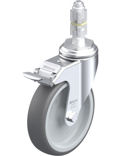 LKRA-PATH 126G-11-FI-E13 poliuretano ratukas su stabdžiais