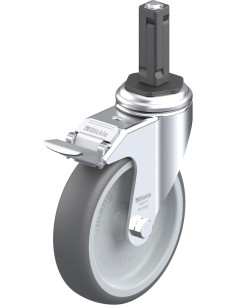 LKRA-PATH 126G-11-FI-EV12 poliuretano ratukas su stabdžiais