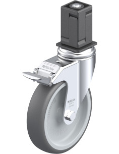 LKRA-PATH 126G-11-FI-EV18 poliuretano ratukas su stabdžiais