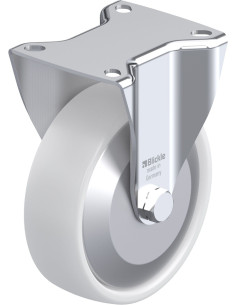 BK-PO 125R-1-FA sintetinis fiksuotas ratukas 125 mm