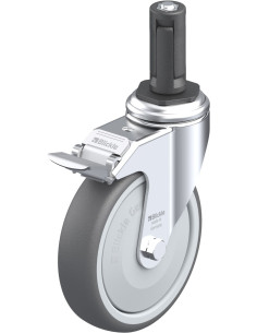 LKRA-PATH 126KF-11-FI-ER13 poliuretano ratukas su stabdžiais