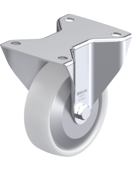 BK-PO 125R-3-FA sintetinis fiksuotas ratukas 125 mm