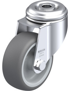 LKRA-PATH 80G poliuretano pasukamas ratukas 80 mm