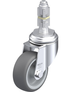 LKRA-PATH 80G-11-E13 poliuretano pasukamas ratukas 80 mm