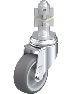 LKRA-PATH 80G-11-E17 poliuretano pasukamas ratukas 80 mm