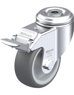 LKRA-PATH 80G-11-FI poliuretano ratukas su stabdžiais