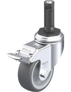 LKRA-PATH 80G-11-FI-ER12 poliuretano ratukas su stabdžiais