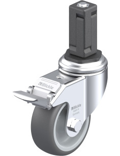 LKRA-PATH 80G-11-FI-EV14 poliuretano ratukas su stabdžiais