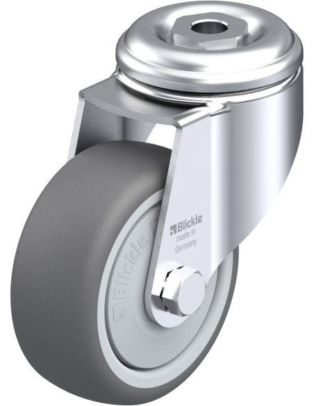 LKRA-PATH 80KF-11 poliuretano pasukamas ratukas 80 mm