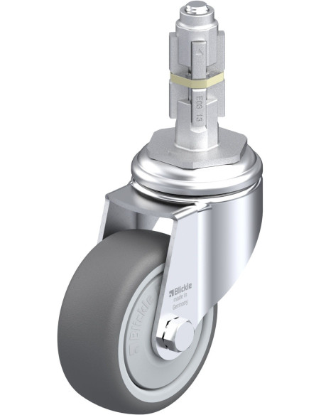 LKRA-PATH 80KF-11-E13 poliuretano pasukamas ratukas 80 mm