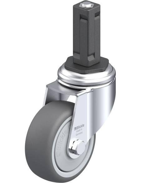 LKRA-PATH 80KF-11-EV13 poliuretano pasukamas ratukas 80 mm