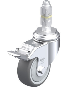 LKRA-PATH 80KF-11-FI-E13 poliuretano ratukas su stabdžiais