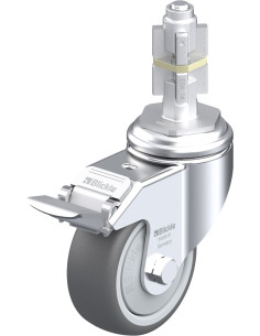 LKRA-PATH 80KF-11-FI-E14 poliuretano ratukas su stabdžiais