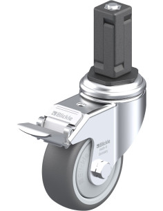 LKRA-PATH 80KF-11-FI-EV14 poliuretano ratukas su stabdžiais