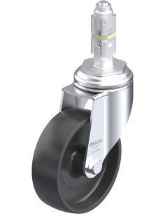 LKRA-POA 100G-11-E13 sintetinis pasukamas ratukas 100 mm