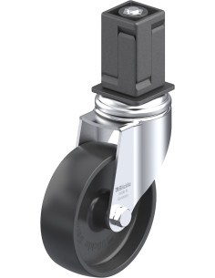 LKRA-POA 100G-11-EV18 Sintetinis pasukamas ratukas 100 mm