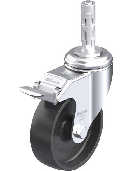 LKRA-POA 100G-11-FI-E11 pasukamas ratukas su stabdžiais